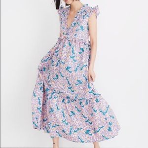 NWTS! Banjanan Constance Dress Delph Bird Size S